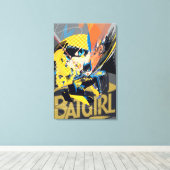 Batgirl Swinging Kick Leinwanddruck (Insitu (Holzboden))