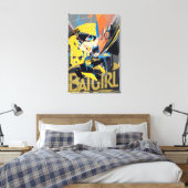 Batgirl Swinging Kick Leinwanddruck (Insitu (Schlafzimmer))