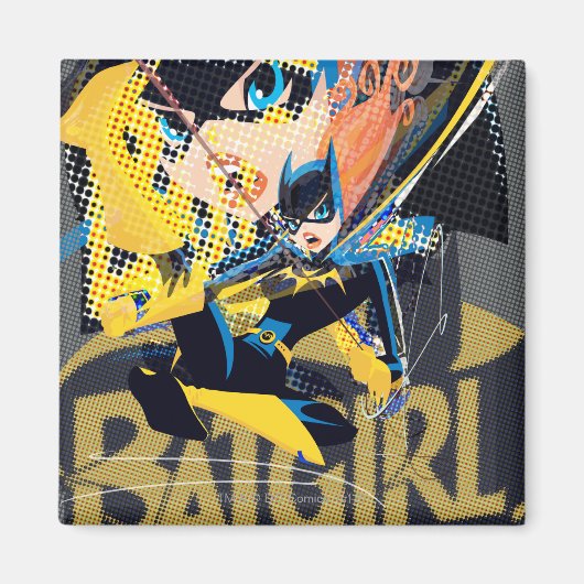 Batgirl Swinging Kick Magnet (Vorne)