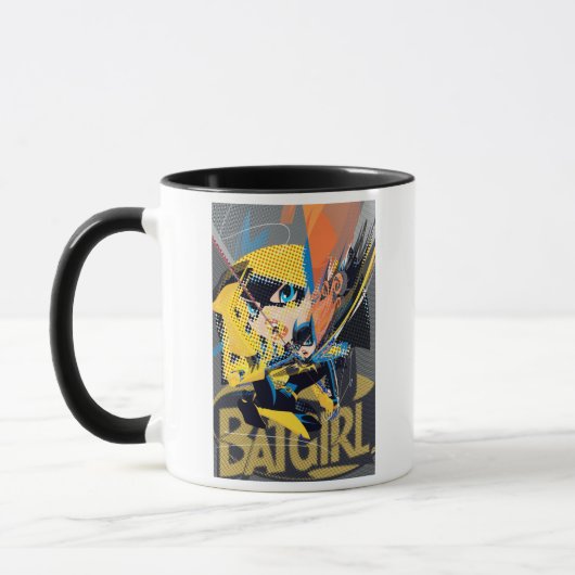 Batgirl Swinging Kick Tasse (Links)