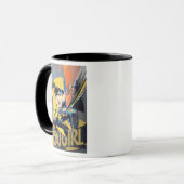 Batgirl Swinging Kick Tasse (Vorderseite Links)