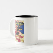 Batgirl Zweifarbige Tasse (Vorderseite Links)