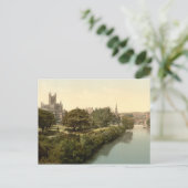 Bath Abbey, Bath, Somerset, England Postkarte (Stehend Vorderseite)