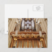 Bath Abbey England Pipe Organ Postkarte (Vorne/Hinten)