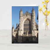 Bath Abbey Karte (Gelbe Blume)