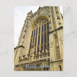 Bath Abbey Postcard Postkarte