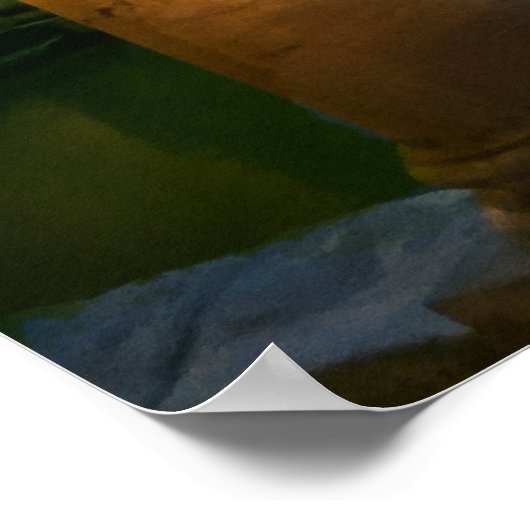 Bath at night poster (Ecke)