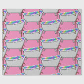 Bath Bomb Babe Thunder_Cove Geschenkpapier (Flach)