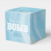 Bath Bomb Baby Dusche Geschenkschachtel (Vorderseite)