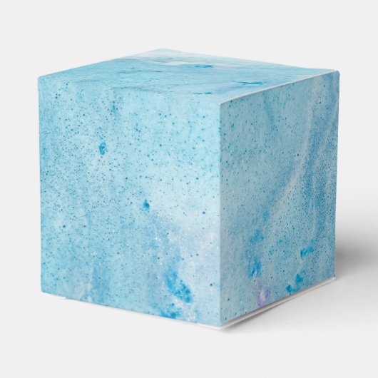 Bath Bomb Baby Dusche Geschenkschachtel (Rückseite)