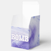 Bath Bomb Baby Dusche Geschenkschachtel (Geöffnet)