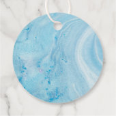 Bath Bomb Baby Dusche Gevor Tag Geschenkanhänger (Rückseite)