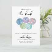 Bath Bomb Geburtstagsparty Einladung (Stehend Vorderseite)