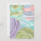 Bath Bomb Geburtstagsparty Einladung (Rückseite)