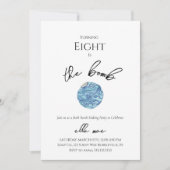 Bath Bomb Geburtstagsparty Einladung (Vorderseite)