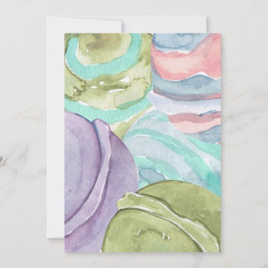 Bath Bomb Geburtstagsparty Einladung (Rückseite)