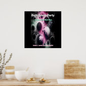 Bath Bomb Party Cover Poster (Küche)