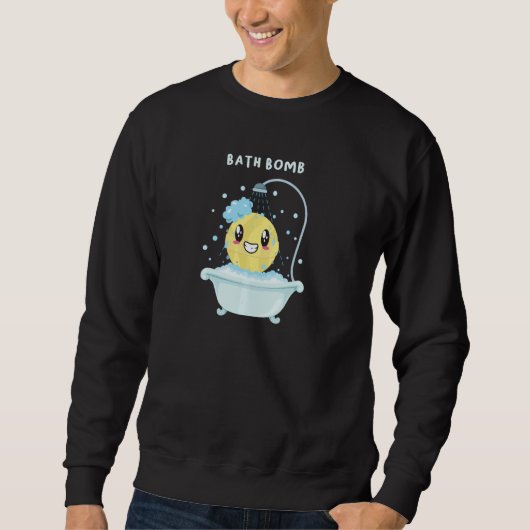 Bath Bombs Waschen Bubble Balls Relaxen Pullover (Vorderseite)