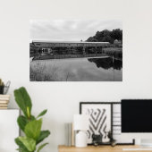 Bath Bridge Poster (Heimbüro)