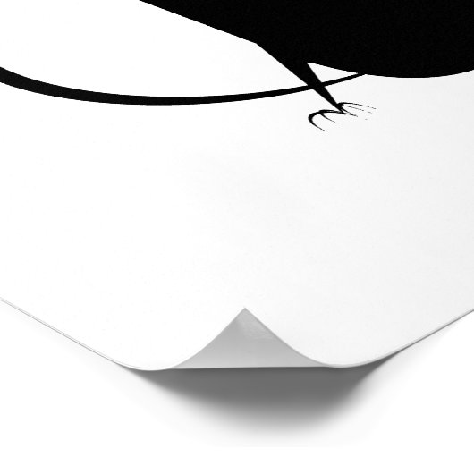 Bath Cat Poster (Ecke)