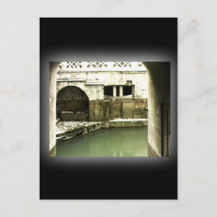 Bath England 1986 Roman Bath1b Snap-14067 Gibney Postkarte