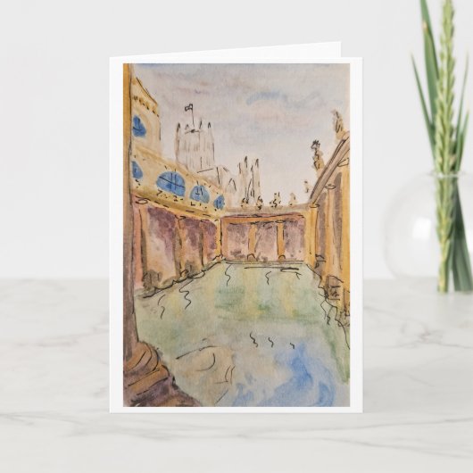 Bath, England Card Karte (Vorderseite)