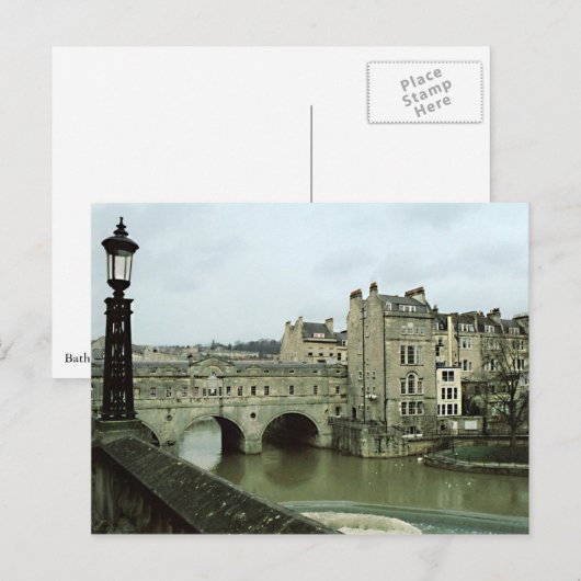 Bath, England Postkarte (Vorne/Hinten)