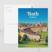 Bath, England Postkarte (Vorne/Hinten)