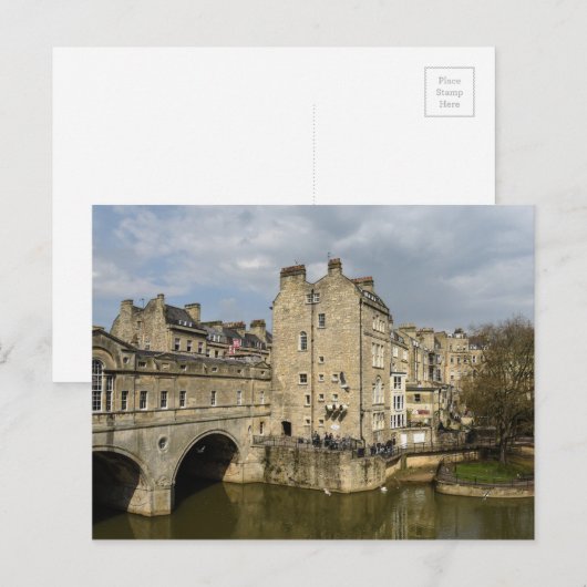 Bath England Postkarte (Vorne/Hinten)