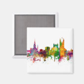 Bath England Skyline Cityscape Magnet (Vorderseite/Rückseite)