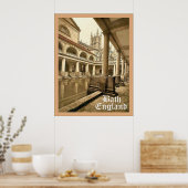Bath ~ England ~ Vintage Travel Poster (Küche)