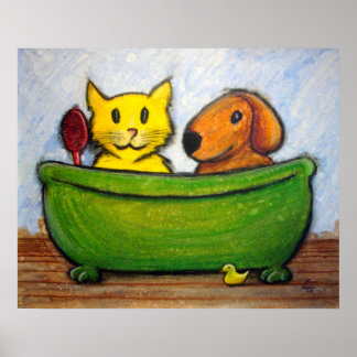 Bath Friends Poster
