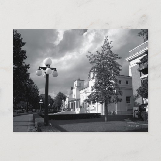 Bath House Row Storm Postkarte (Vorderseite)