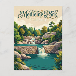 Bath Lake USA Postkarte