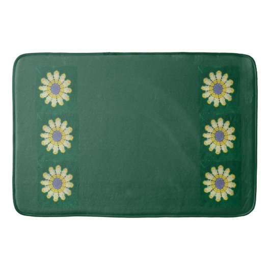 Bath Mat - Afghan Daisy Badematte (Vorderseite)