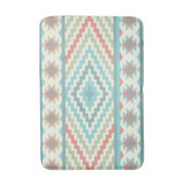 Bath Mat/Aztec Tribal Muster Badematte (Vorderseite Vertikal)