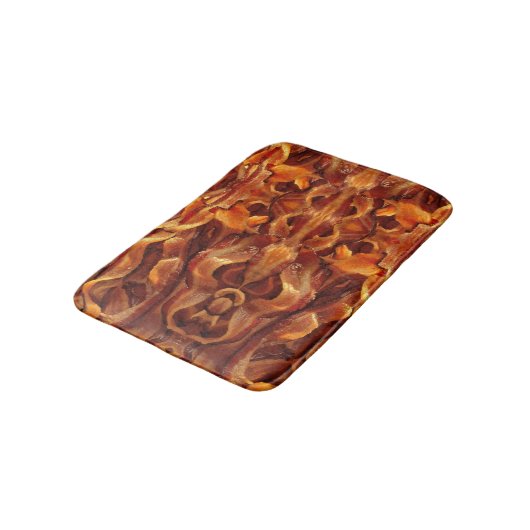 Bath Mat - Bacon Badematte (Schrägansicht)
