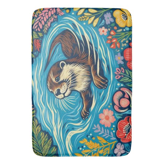 Bath Mat Badematte (Vorderseite Vertikal)