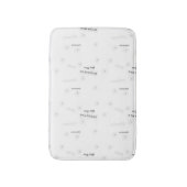 Bath Mat Badematte (Vorderseite Vertikal)