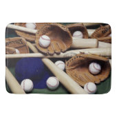 Bath Mat/Baseball Badematte (Vorderseite)