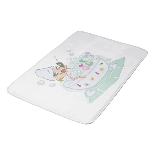 Bath Mat/Blase Bath Time Badematte (Schrägansicht)