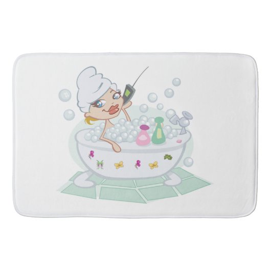 Bath Mat/Blase Bath Time Badematte (Vorderseite)