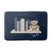 Bath Mat Boy's Books and Teddy Bar Opt 2 Badematte (Vorderseite)
