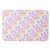 Bath Mat - Bubbles in Pinks and Blues Badematte (Vorderseite)