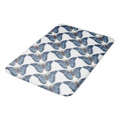 Bath Mat/Butterfly Badematte (Schrägansicht)