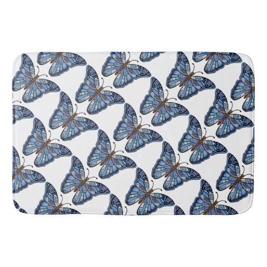 Bath Mat/Butterfly Badematte (Vorderseite)