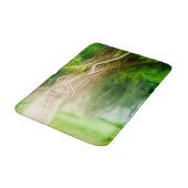 Bath Mat Dream Light Green Tree Badematte (Schrägansicht)