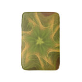 Bath Mat Fraktal Light Green Palette Badematte (Vorderseite Vertikal)