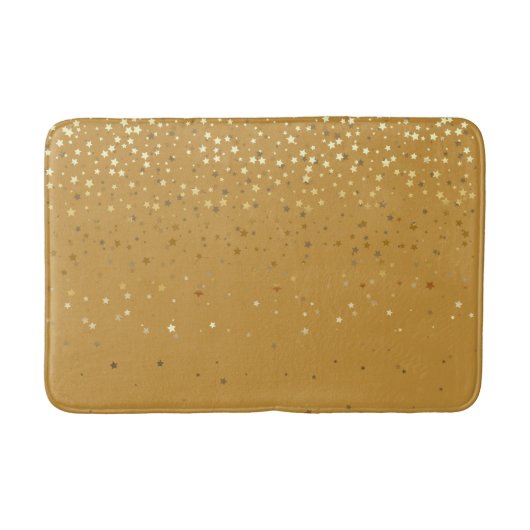Bath Mat-Golden Dusche der Sterne Orche Badematte (Vorderseite)