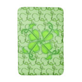 Bath Mat - Ivy Blätter Badematte (Vorderseite Vertikal)